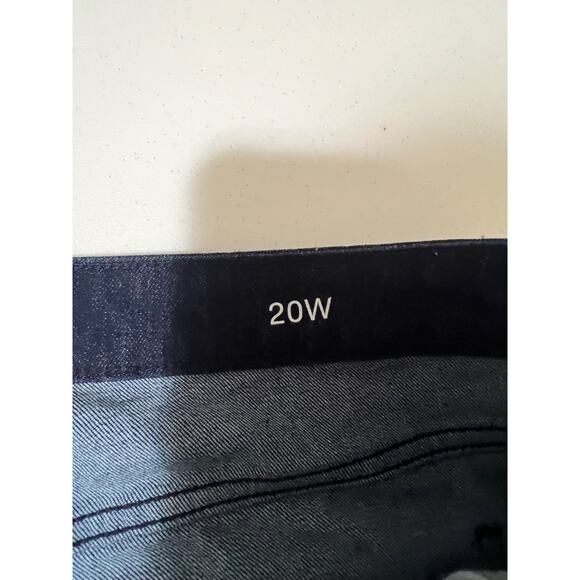 A.N.A Bootcut Blue Denim Trouser Jeans Women’s Size 20W Waist 42 Inseam 32 EUC - Picture 4 of 11